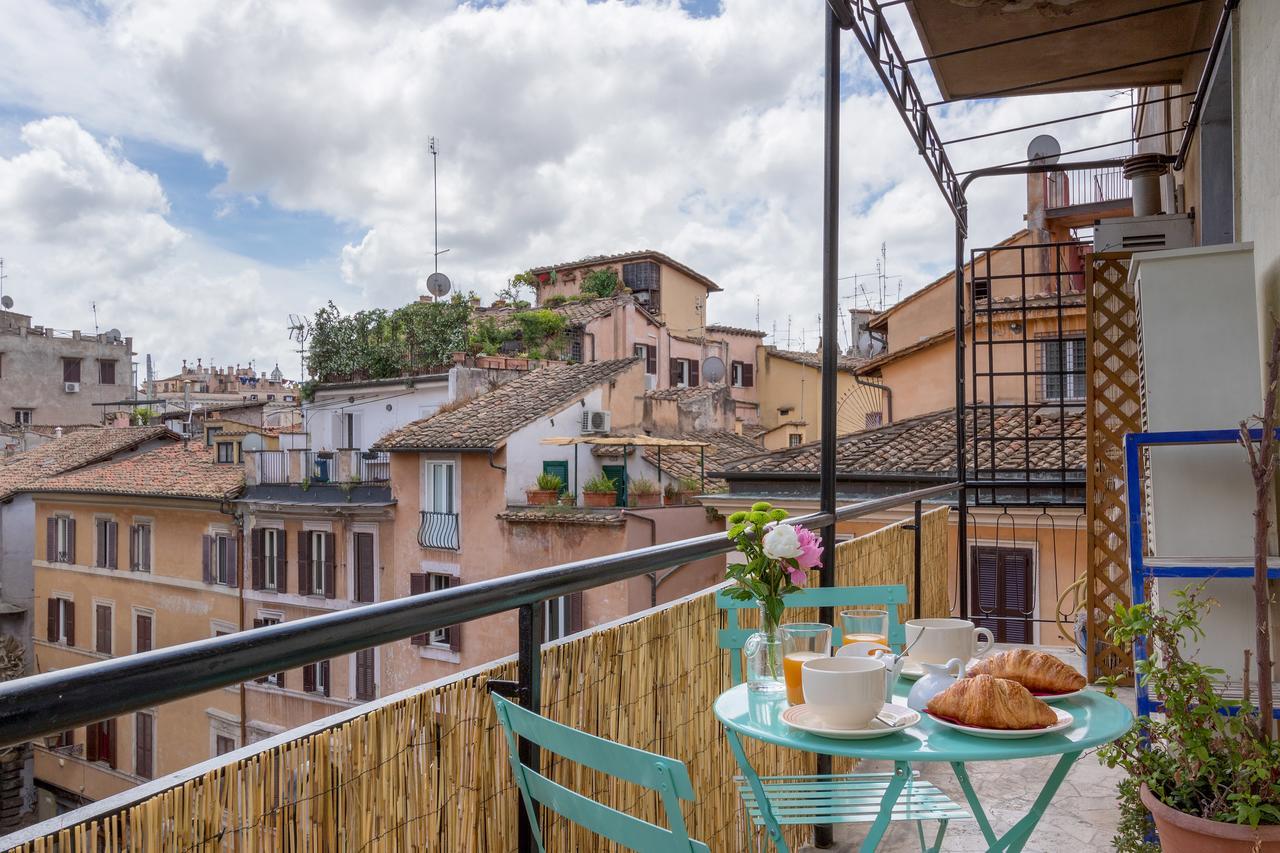 Rome As You Feel - Pellegrino Luxury Apartment With Balcony Ngoại thất bức ảnh