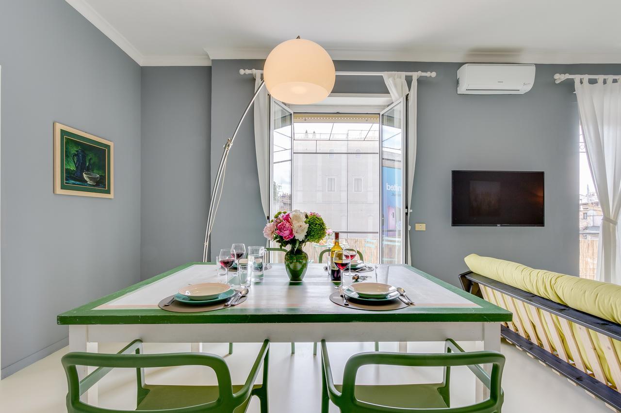 Rome As You Feel - Pellegrino Luxury Apartment With Balcony Ngoại thất bức ảnh